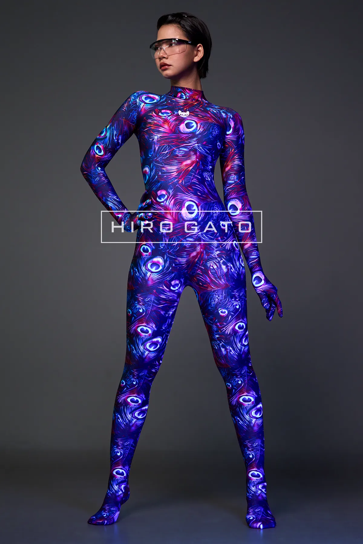 Fluorescent Spandex Lycra Zentai