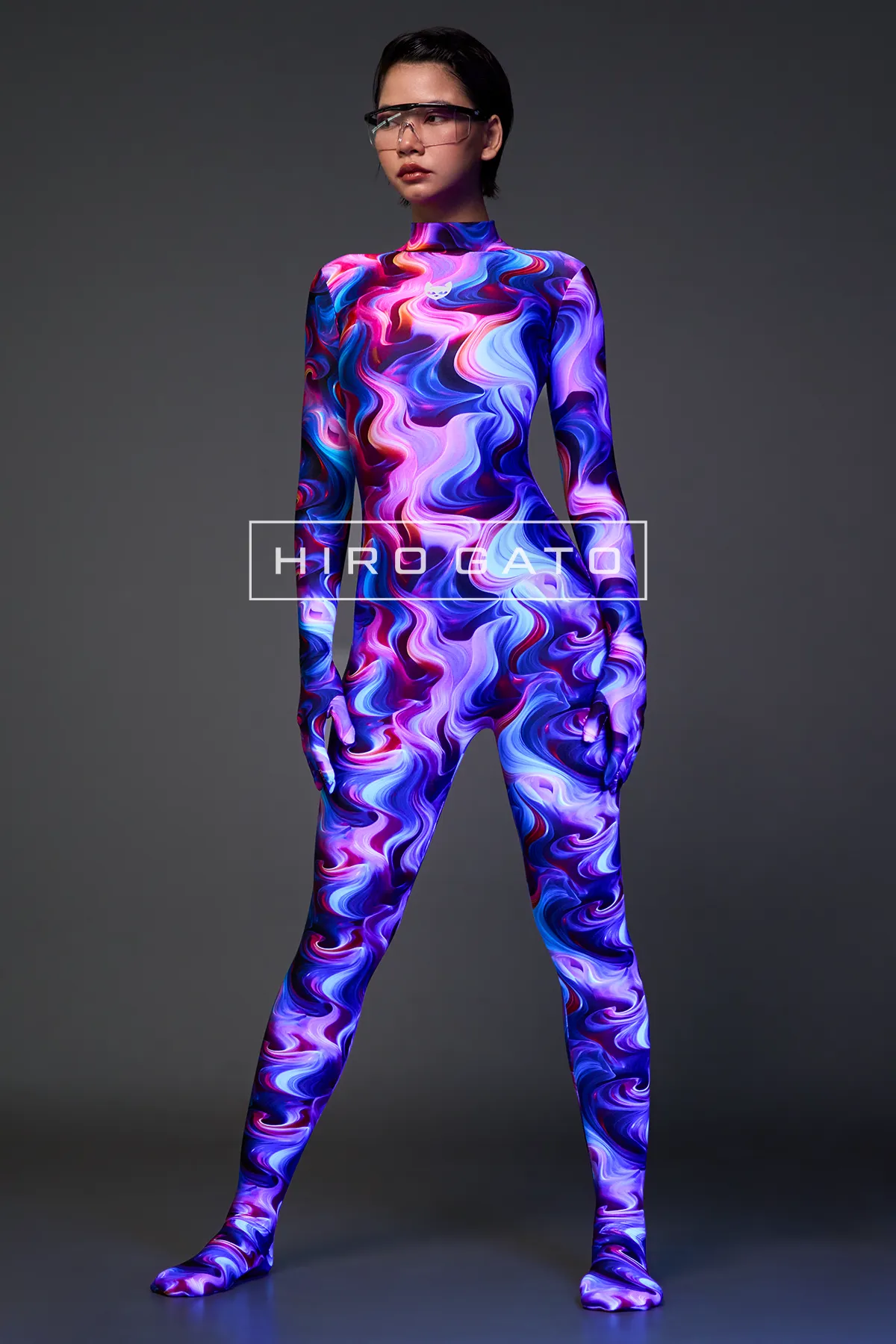 Fluorescent Spandex Lycra Zentai