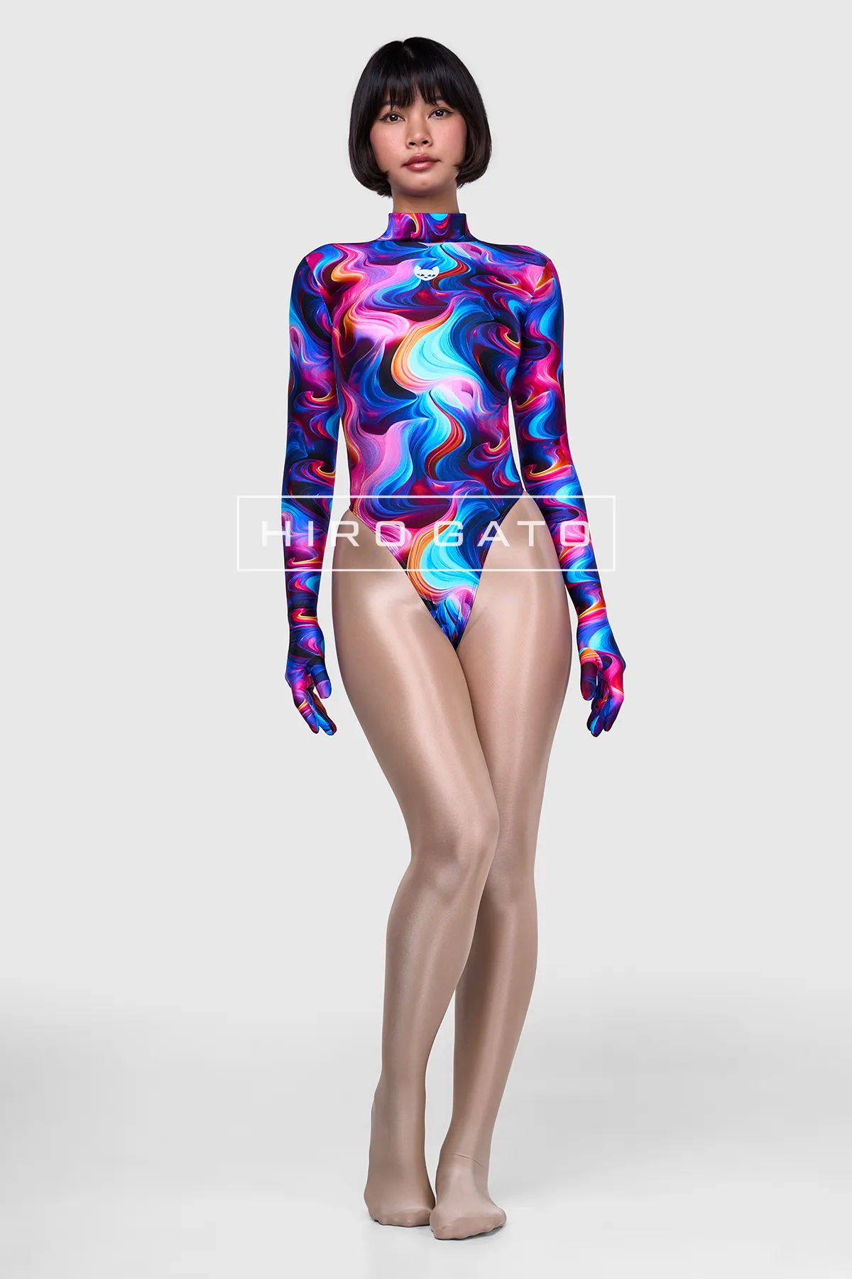 Psychedelic Fluorescent Leotard Psychedelic Fluorescent Leotard