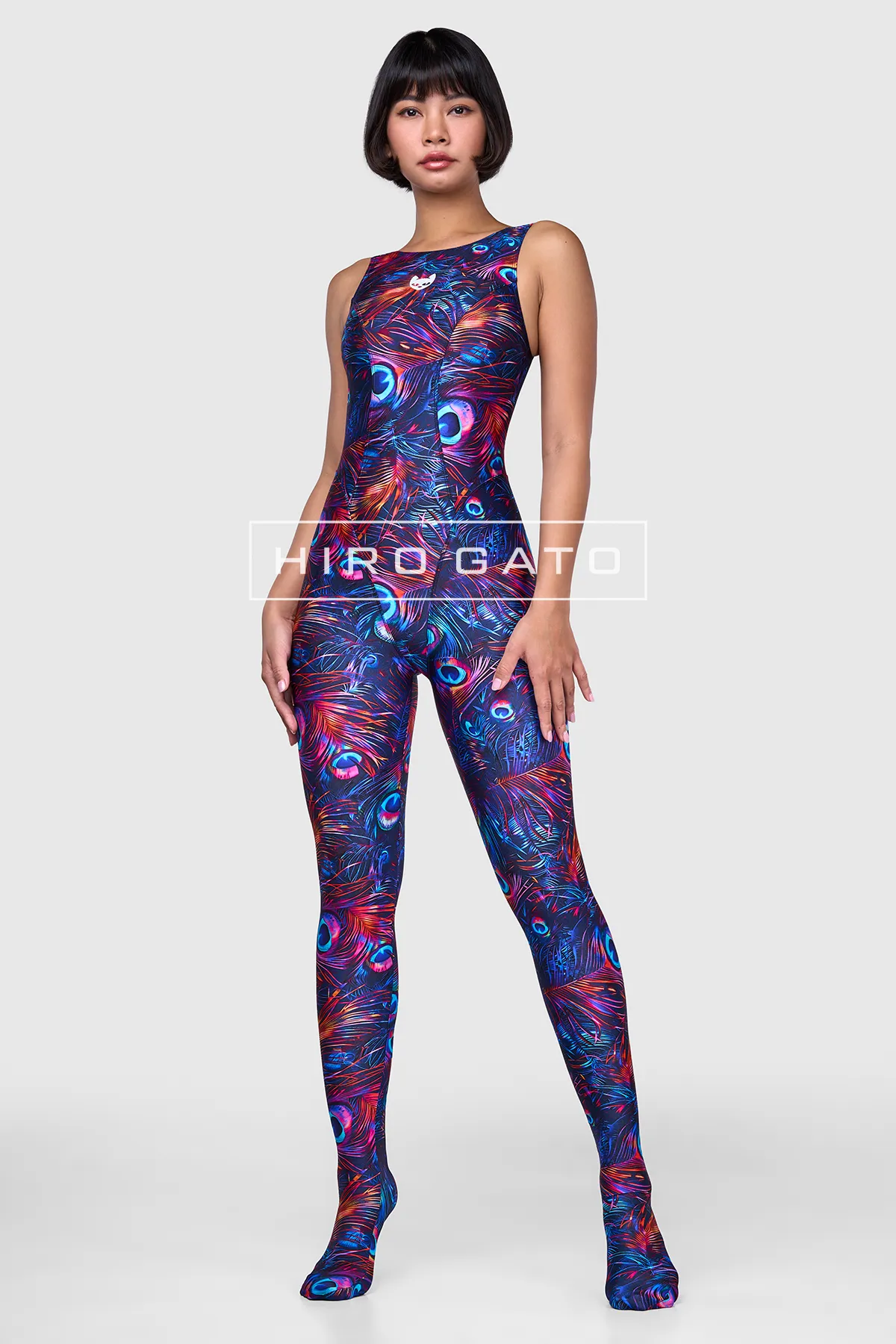 PSY UV Psychedelic Spandex Lycra Unitard PSY UV Psychedelic Spandex Lycra Unitard