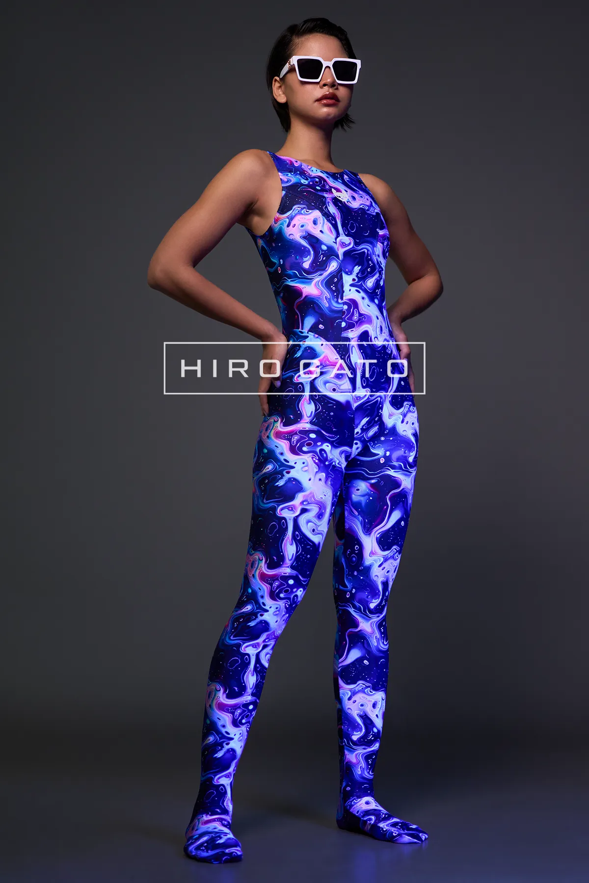Psychedelic Fluorescent Unitard