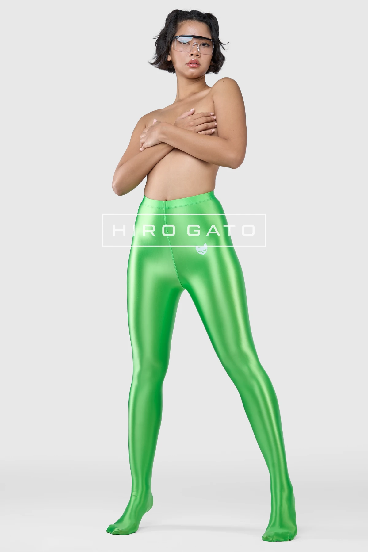 Neon UV Green Fluorescent Blacklight Leggings Festival Rave Neon UV Green Fluorescent Blacklight Leggings Festival Rave