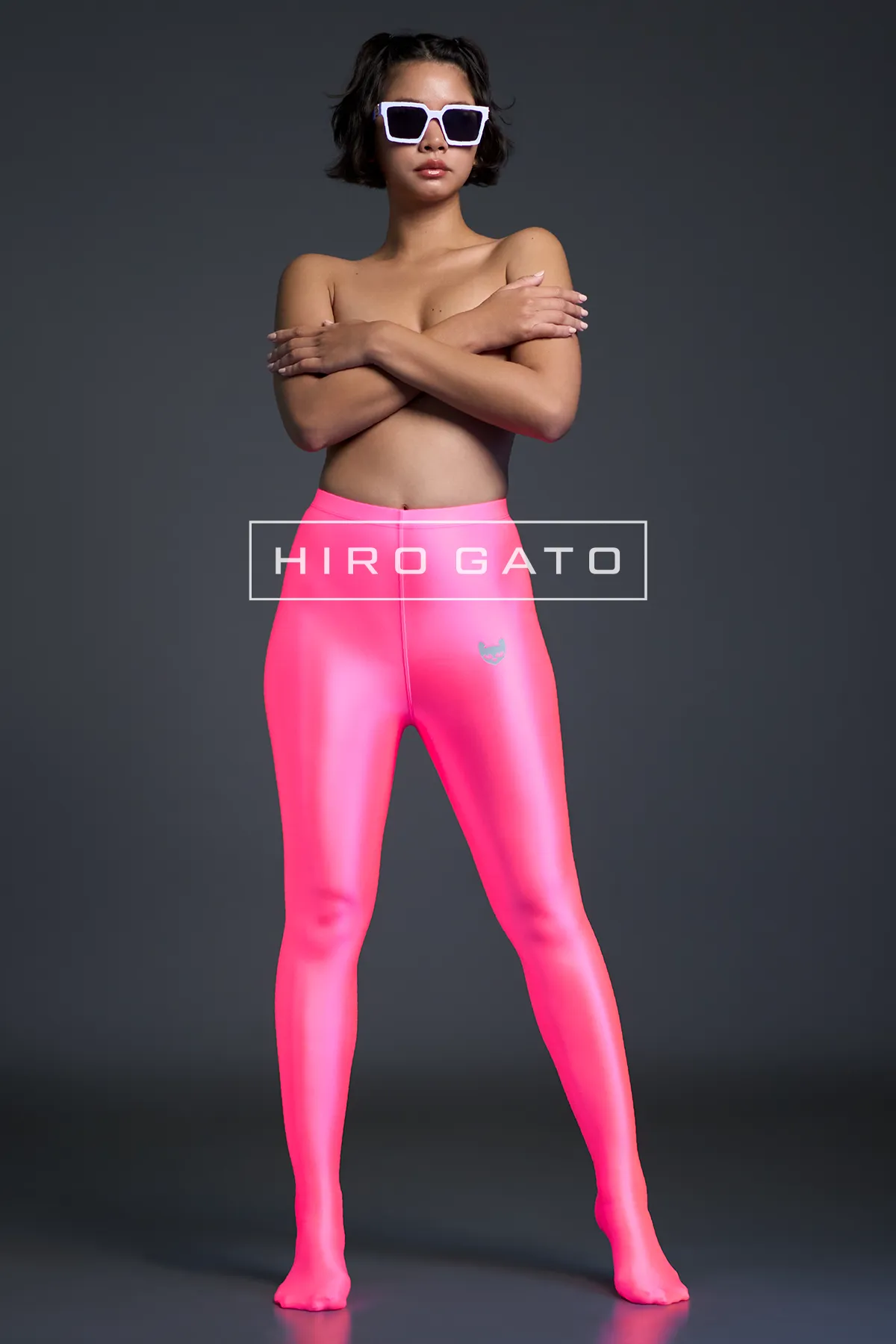 Neon UV Pink Fluorescent Blacklight Leggings Festival Rave Neon UV Pink Fluorescent Blacklight Leggings Festival Rave
