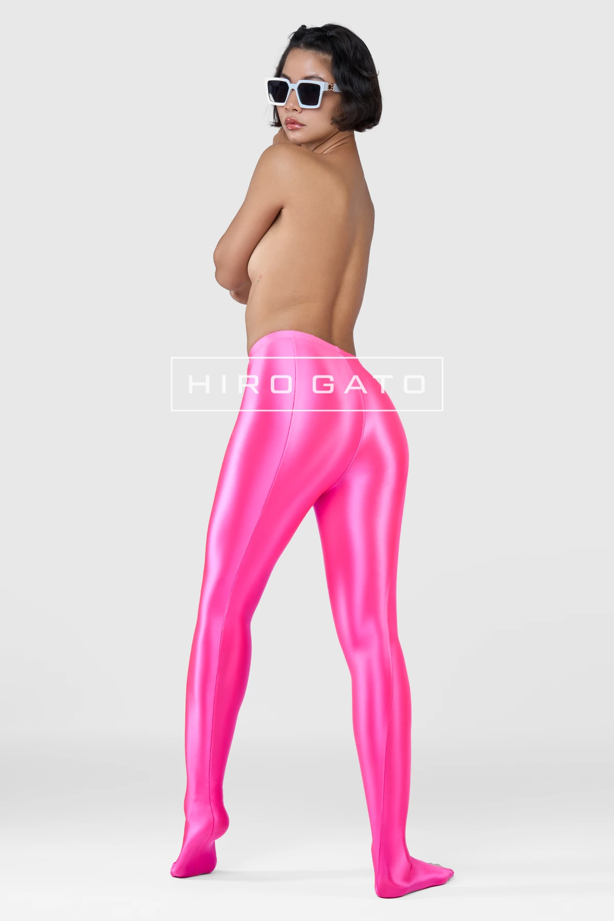 Neon UV Pink Fluorescent Blacklight Leggings Festival Rave Neon UV Pink Fluorescent Blacklight Leggings Festival Rave