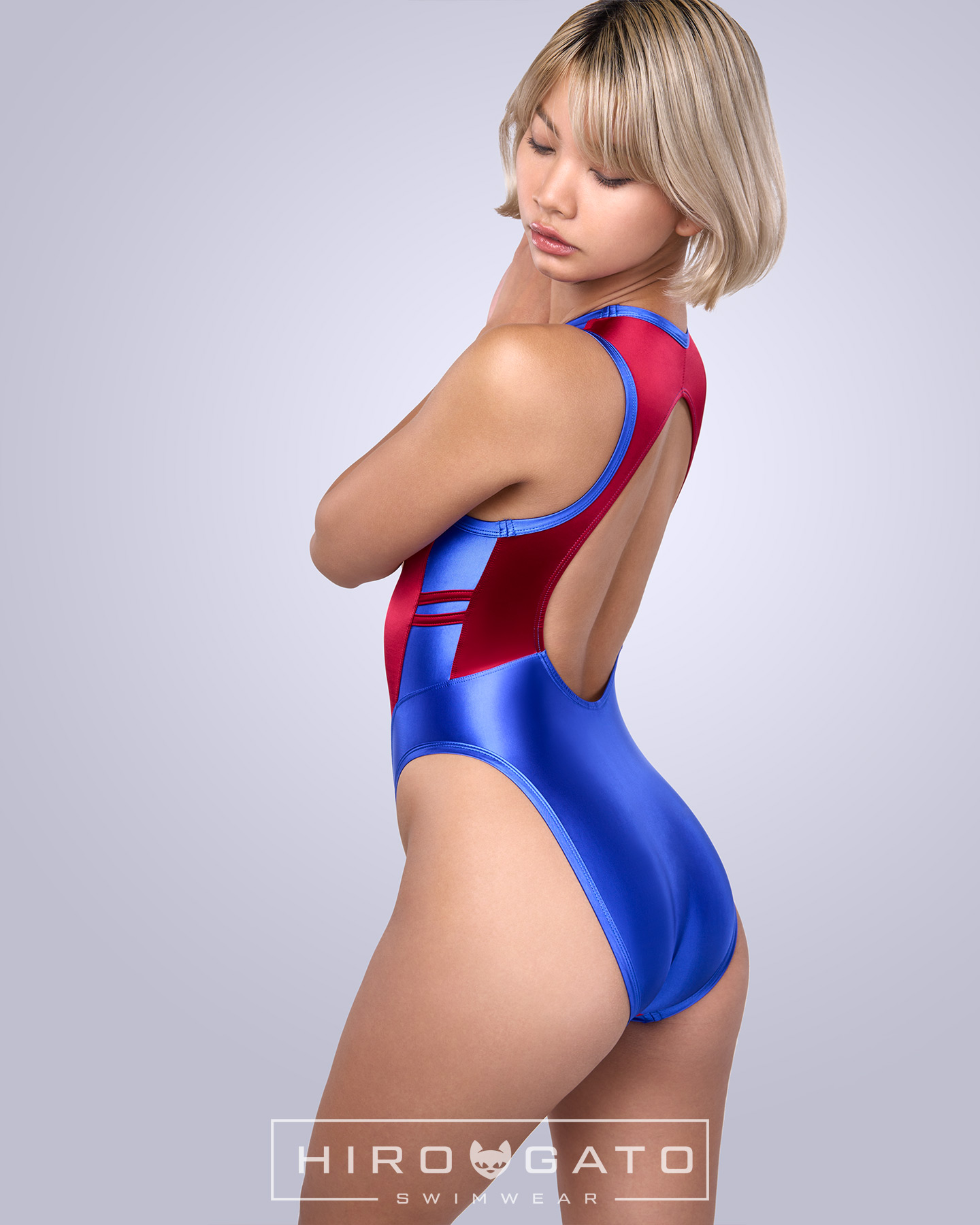 ELEC-A-002-05 Swimsuit Blue Red